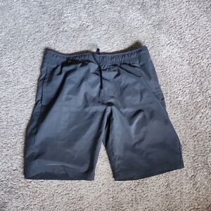 Men's Black Drawstring Shorts